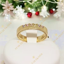 Andy 14K antiallergén Gold Filled gyűrű 54-es