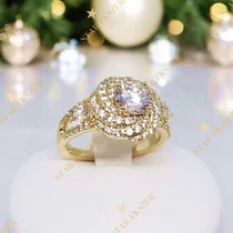 Izabel 14K antiallergén Gold Filled gyűrű 54-es