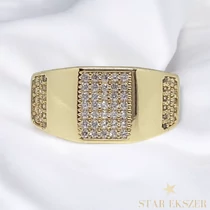Messina 14K antiallergén Gold Filled gyűrű 52-es