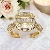 Taranto 14K antiallergén Gold Filled gyűrű 52-es