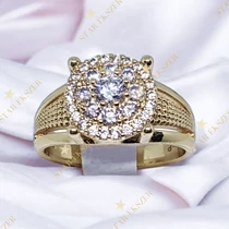 Sassari 14K antiallergén Gold Filled gyűrű 52-es