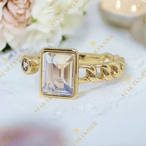 Rebeka 14K Gold Filled antiallergén gyűrű állítható méret