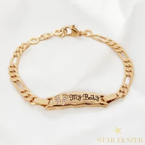 My Baby Gold Filled antiallergén karkötő 15/17cm 