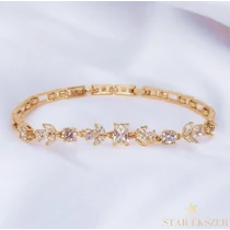 Inez 18K Gold Filled antiallergén karkötő 17/19cm 