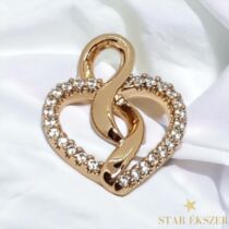 Melani Gold Filled antiallergén szív medál