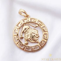 Horoszkópos Antiallergén Gold Filled medál Oroszlán