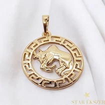 Horoszkópos Antiallergén Gold Filled medál Bika