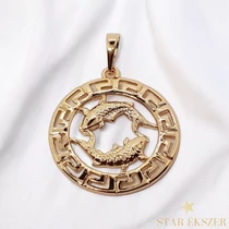 Horoszkópos Antiallergén Gold Filled medál Halak