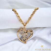 Lisa Gold Filled szív medálos nyaklánc 50cm