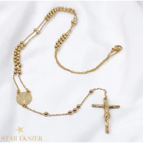 Gold Filled antiallergén Rózsafüzér