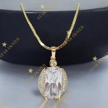 Monic 14K Gold Filled köves nyaklánc 45cm 
