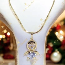 Angel 14K Gold Filled antiallergén angyalkás nyaklánc 45cm
