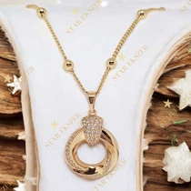 Vanesa 18K Gold Filled antiallergén nyaklánc 45cm