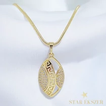 Flen 14K Gold Filled antiallergén görög nyaklánc 50cm