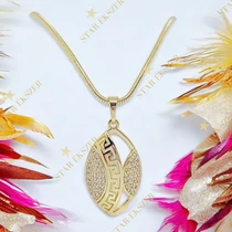 Flen 14K Gold Filled antiallergén görög nyaklánc 50cm