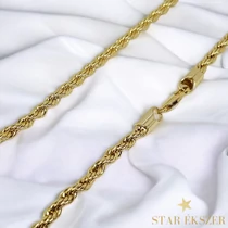  Berta 14K Gold Filled antiallergén csavart Nyaklánc 50cm