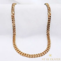 Elenor 18K antiallergén Nyakék 50cm