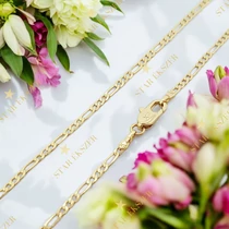 Figaro 14K Gold Filled antiallergén vékony Nyaklánc 45cm