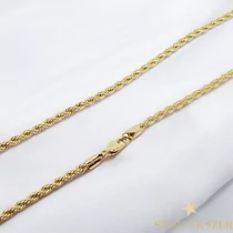  Berta 14K Gold Filled antiallergén csavart Nyaklánc 45cm