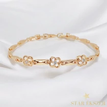 Brenda 18K GF. antiallergén virágos karkötő