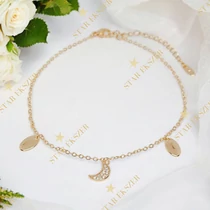 Emily 18K GF. antiallergén bokalánc 23+5cm