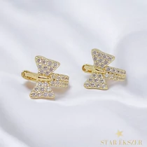 Julie 14K GF. antiallergén masnis fülbevaló