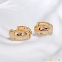 Leona 18K GF. antiallergén fülbevaló