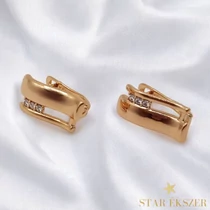 Mackay 18K antiallergén fülbevaló