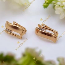 Mackay 18K antiallergén fülbevaló