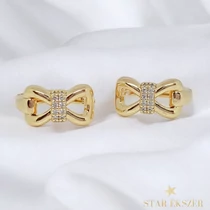 Miana 14K GF. antiallergén végtelen fülbevaló