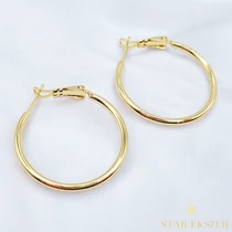 Mimi 14k antiallergén karika fülbevaló 3cm