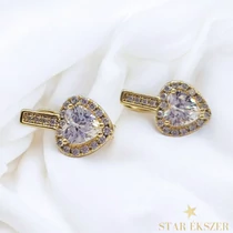 Dorot 14K antiallergén fülbevaló clear