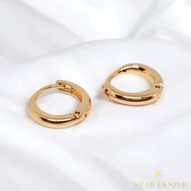 Jaca 18K antiallergén kislány vagy fiú mini karika fülbevaló vékony