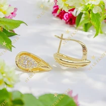 Olivia 14K GF. antiallergén fülbevaló