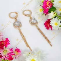 Milena 18K GF. antiallergén fülbevaló