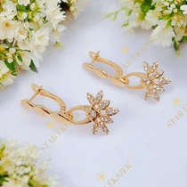 Michala 18K GF. antiallergén fülbevaló