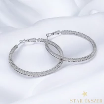 Ellie White GF. antiallergén karika fülbevaló 4,5cm