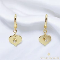 Adeline GF. antiallergén szíves fülbevaló