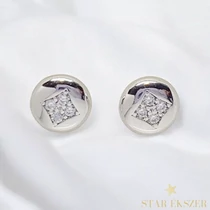 Bella White GF. antiallergén fülbevaló 