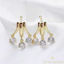 Mandal 14K G.F. antiallergén fülbevaló