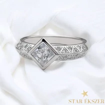 Arlena White antiallergén gyűrű 52-es