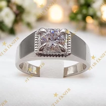 Seren White antiallergén gyűrű 59-es