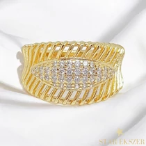 Odessa 14K GF. antiallergén gyűrű 57-es