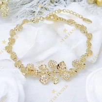 Aline 14K GF. antiallergén leveles karkötő