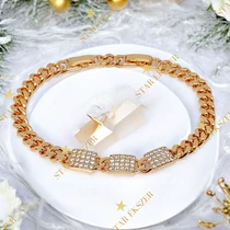 Amalfi 18k antiallergén karkötő 17/19cm