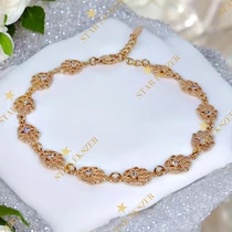 Fatima 18k antiallergén karkötő 21+3cm