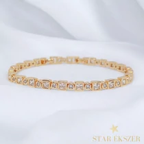 Scarlet 18K G.F. antiallergén karkötő 17+2cm