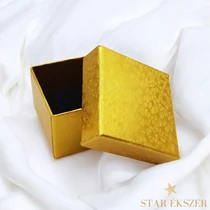 Csillámos Díszdoboz gyűrűhöz arany