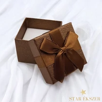 Masnis Díszdoboz gyűrűhöz barna