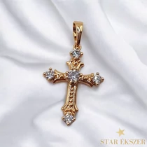 Kisumu 18K antillergén kereszt medál